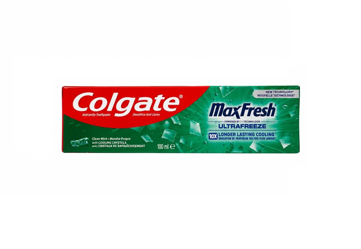 خمیر دندان کلگیت Colgate مدل Max Fresh رنگ سبز ۱۰۰ میل