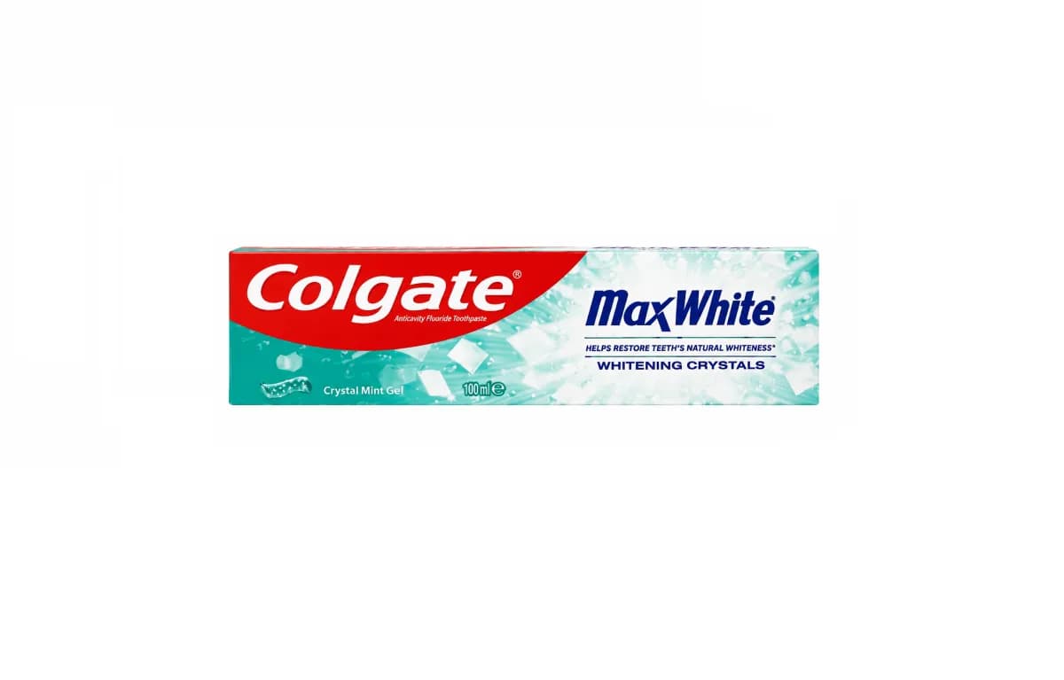 خمیر دندان سفید کننده کلگیت مدل Max White حجم 100 میل